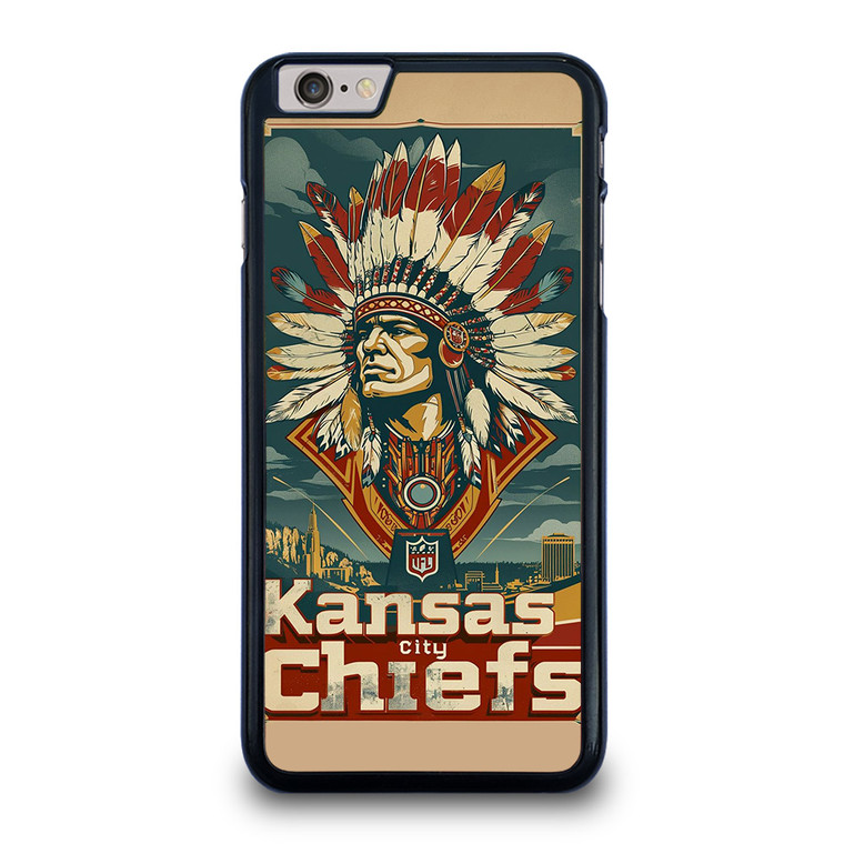 KANSAS CITY CHIEF NFL FOOTBALL ICON INDIAN iPhone 6 / 6S Plus Case Cover