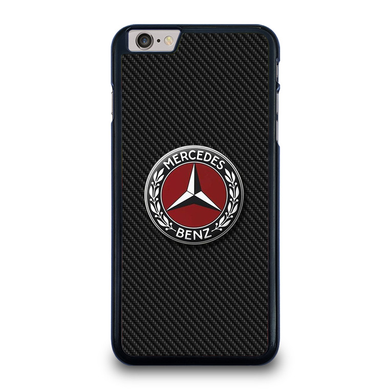 MERCEDES BENZ CLASSIC LOGO CARBON iPhone 6 / 6S Plus Case Cover