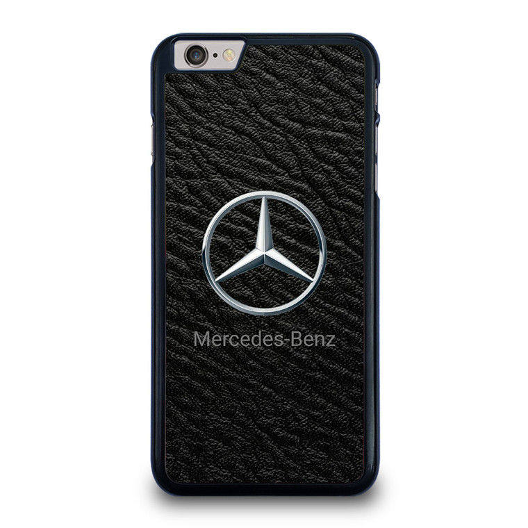 MERCEDES BENZ LOGO ON LEATHER iPhone 6 / 6S Plus Case Cover