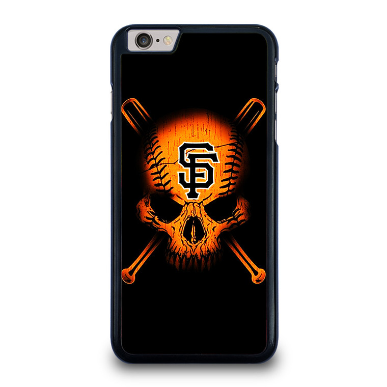 SAN FRANCISCO GIANTS LOGO BASEBALL SKULL iPhone 6 / 6S Plus Case Cover