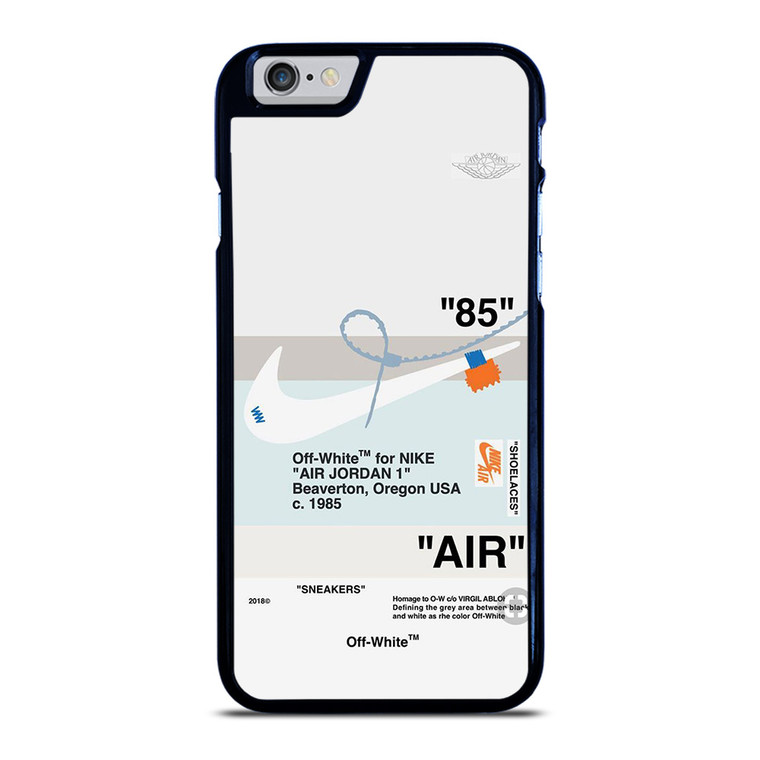 AIR JORDAN OFF WHITE NIKE SNEAKERS iPhone 6 / 6S Case Cover