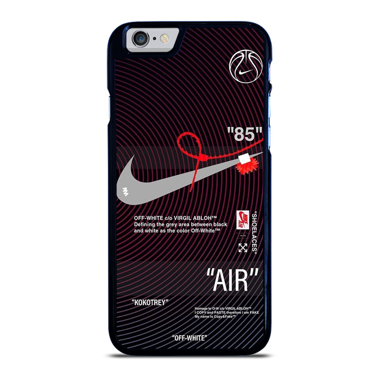 KOKOTREY NIKE AIR JORDAN OFF WHITE iPhone 6 / 6S Case Cover