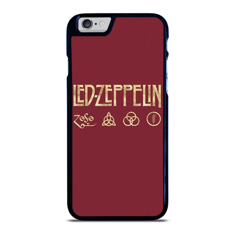 LED ZEPPELIN BAND LOGO iPhone 6 / 6S Case Cover