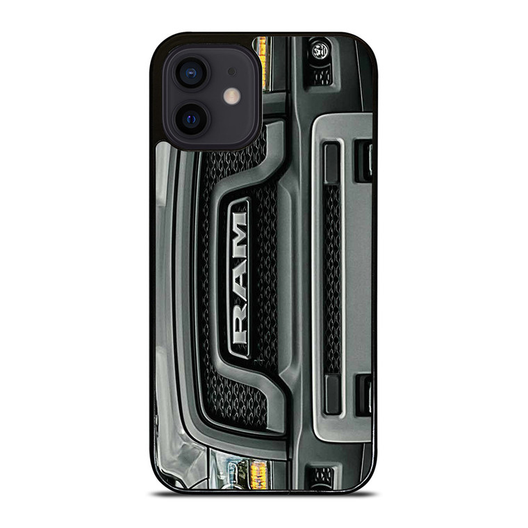 DODGE RAM TRUCK EMBLEM BLACK iPhone 12 Mini Case Cover