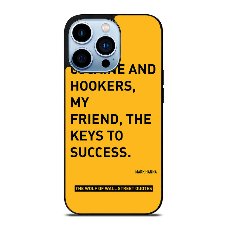 THE WOLF OF WALL STREET QUOTES iPhone 13 Pro Max Case Cover