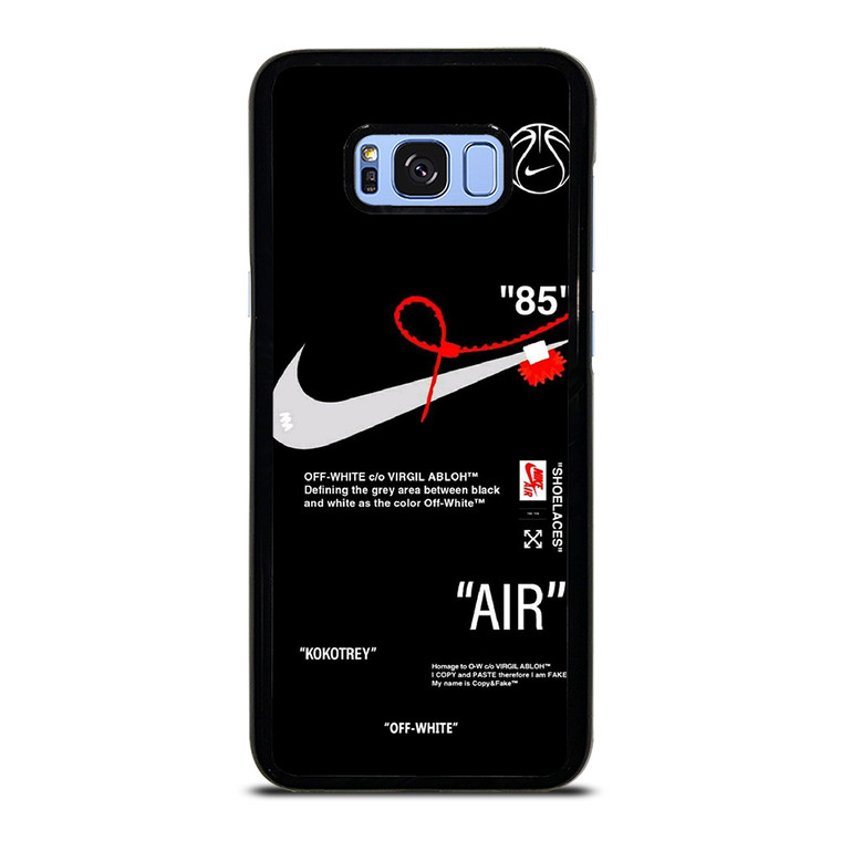 NIKE AIR JORDAN OFF WHITE BLACK KOKOTREY Samsung Galaxy S8 Plus Case Cover