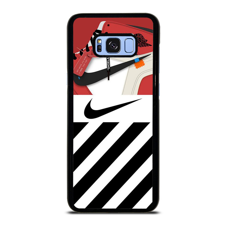 NIKE AIR JORDAN SHOES OFF WHITE LOGO Samsung Galaxy S8 Plus Case Cover