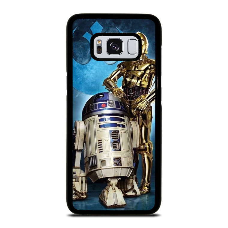 DROID 3-CPO AND R2-D2 STAR WARS Samsung Galaxy S8 Case Cover