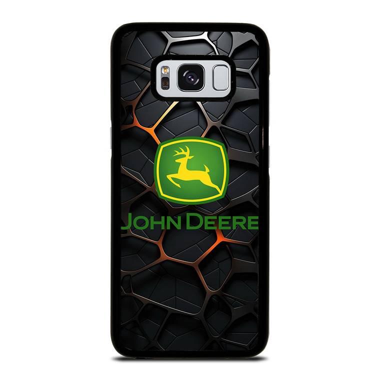 JOHN DEERE TRACTOR LOGO STEEL EMBLEM Samsung Galaxy S8 Case Cover