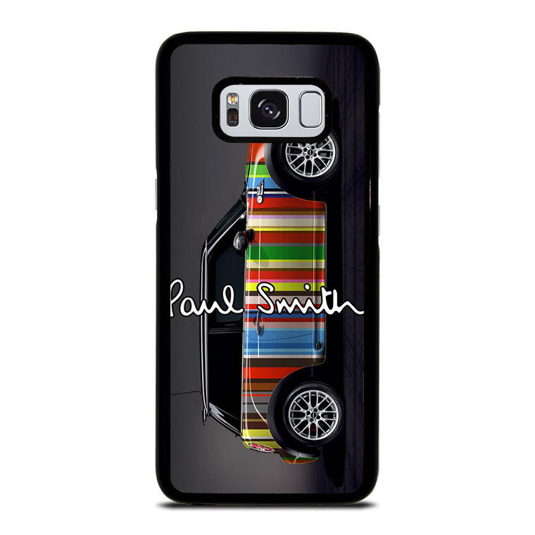 MINI COOPER CAR PAUL SMITH PATTERN Samsung Galaxy S8 Case Cover