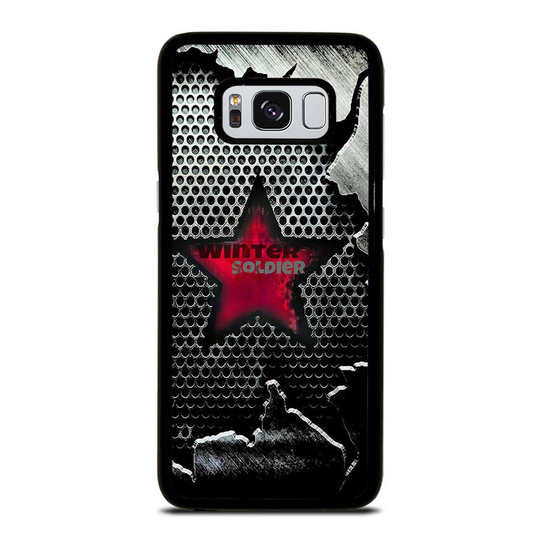 WINTER SOLDIER METAL LOGO AVENGERS Samsung Galaxy S8 Case Cover