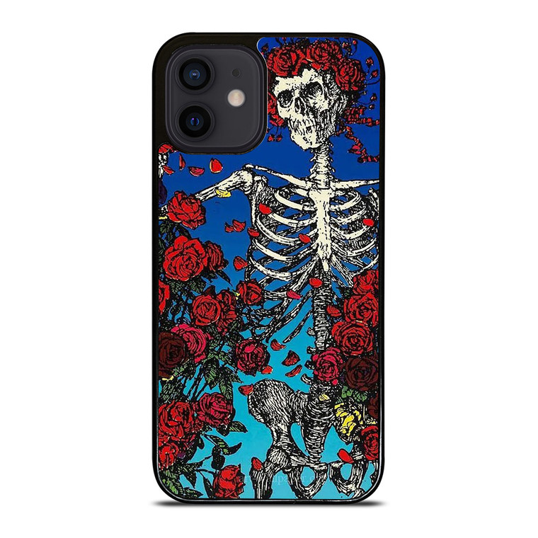 GRATEFUL DEAD SKULL AND ROSE iPhone 12 Mini Case Cover