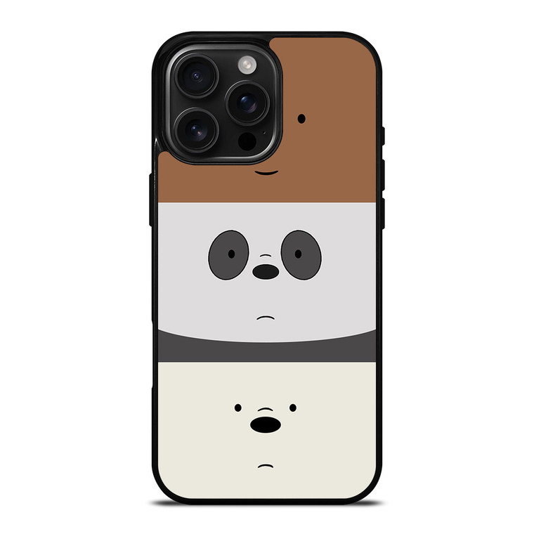 WE BARE BEARS iPhone 16 Pro Max Case Cover