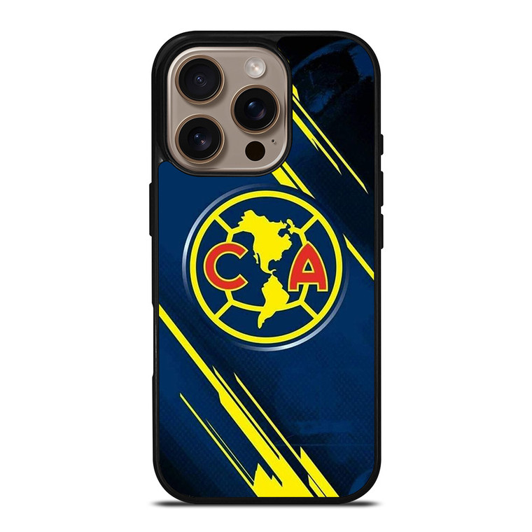 AMERICA DE FUTBAL LOGO CLUB AMERICA ICON iPhone 16 Pro Case Cover
