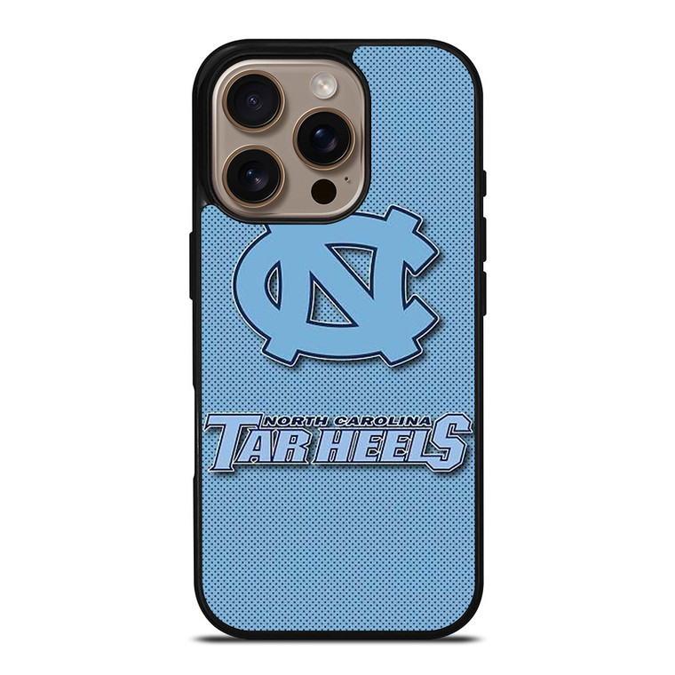 NORTH CAROLINA TAR HEELS LOGO BASKETBALL UNIVERSITY TEAM iPhone 16 Pro Case Cover