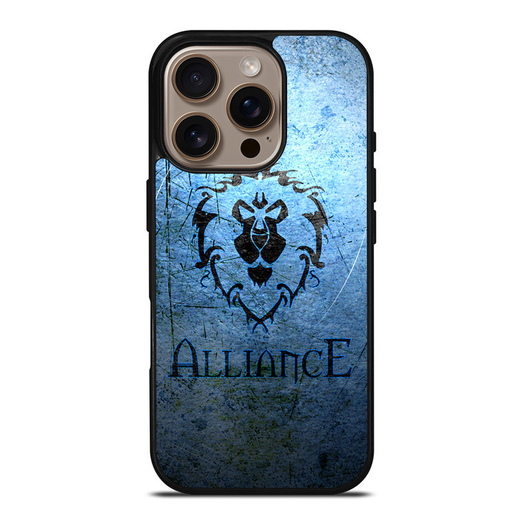 WORLD OF WARCRAFT ALLIANCE WOW iPhone 16 Pro Case Cover