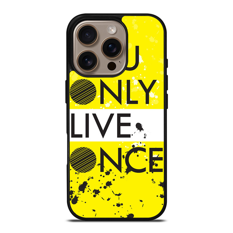 YOLO iPhone 16 Pro Case Cover