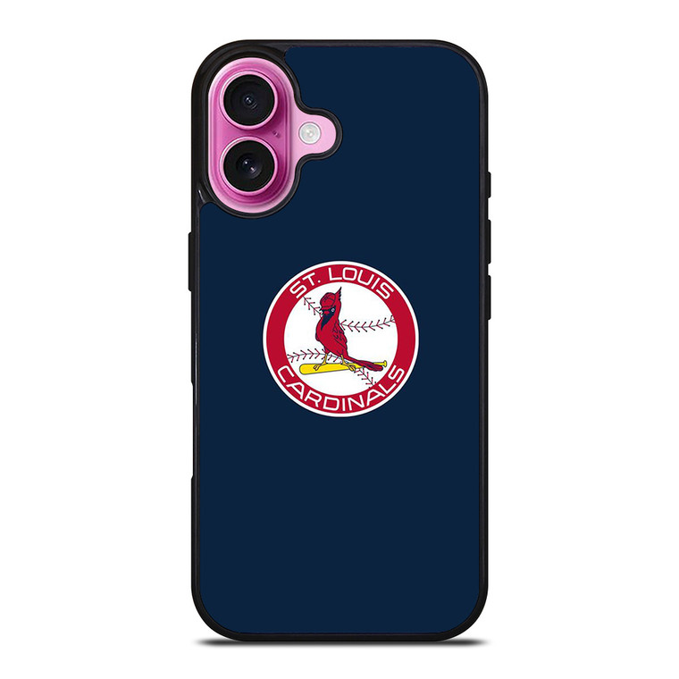 ST LOUIS CARDINALS MASCOT BASEBALL TEAM LOGO iPhone 16 Plus Case Cover