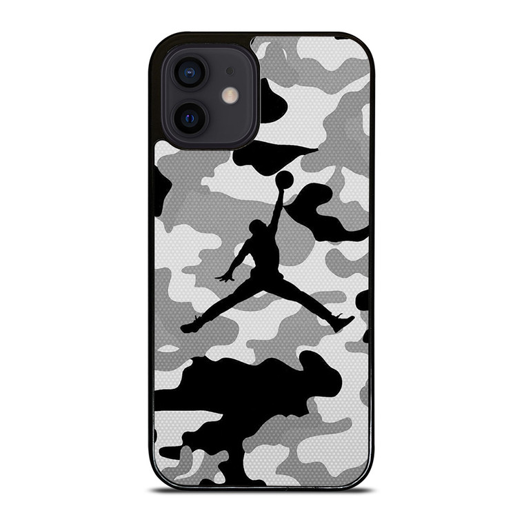 NIKE AIR JORDAN LOGO CAMO iPhone 12 Mini Case Cover