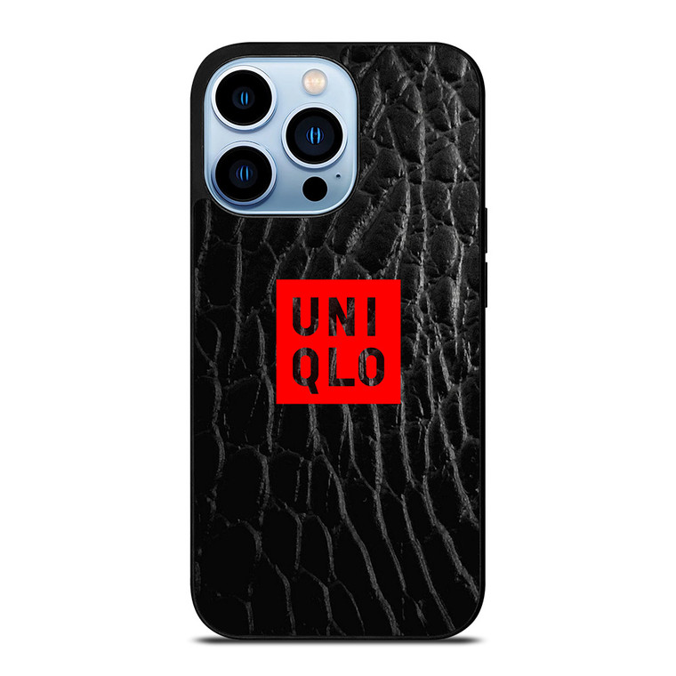 UNIQLO LOGO SNAKE SKIN iPhone 13 Pro Max Case Cover