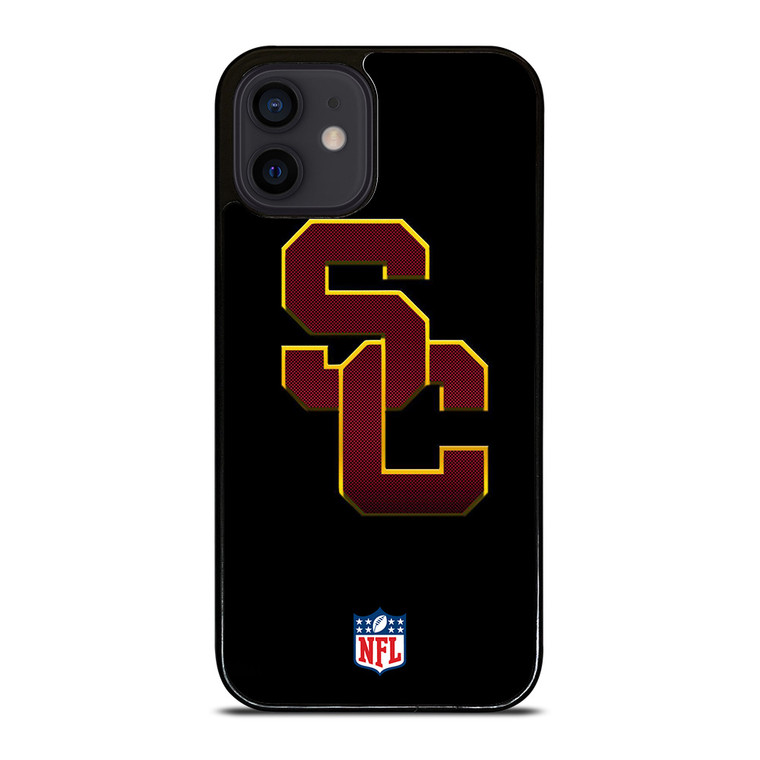 USC TROJANS LOGO NFL iPhone 12 Mini Case Cover