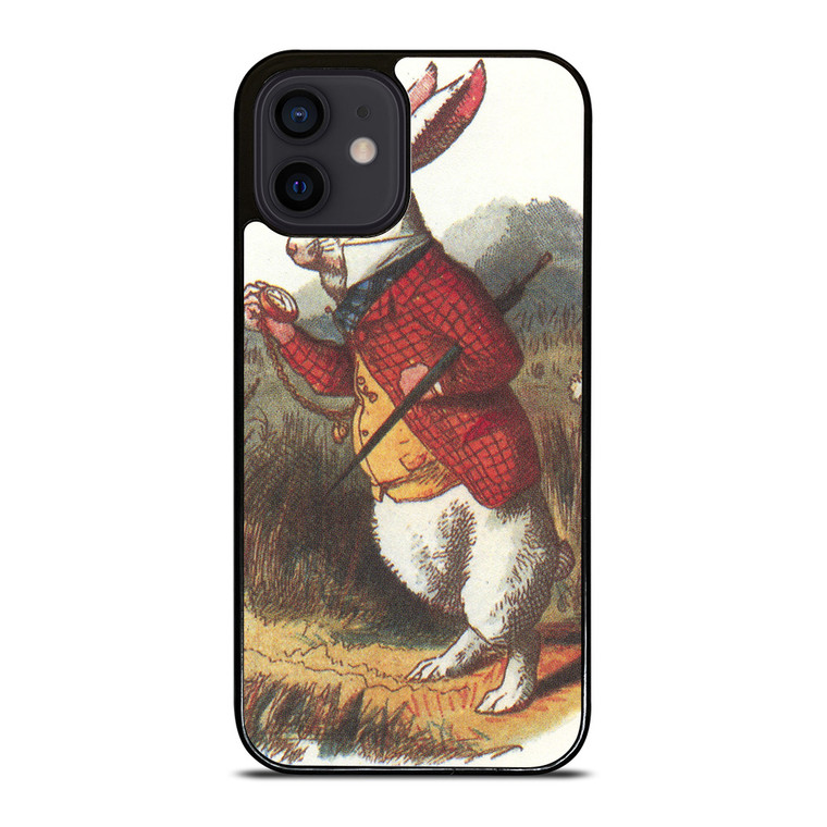 WHITE RABBIT ALICE IN WONDERLAND Disney iPhone 12 Mini Case Cover