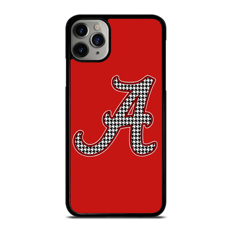 ALABAMA CRIMSON TIDE HOUNDSTOOTH ICON iPhone 11 Pro Max Case Cover