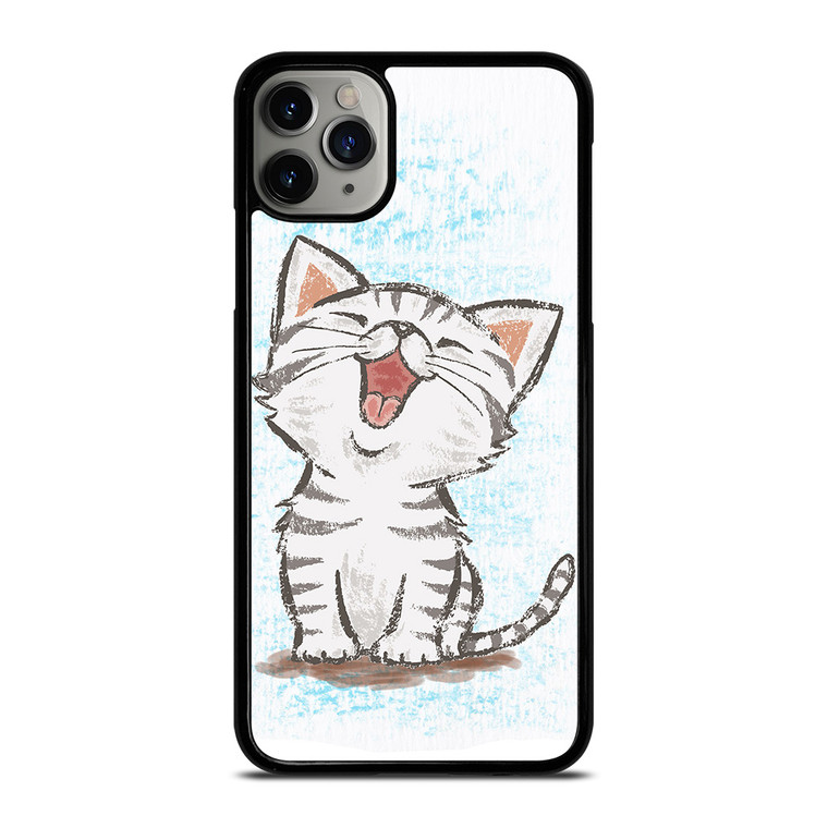 AMERICAN SHORTHAIR HAPPY CAT iPhone 11 Pro Max Case Cover