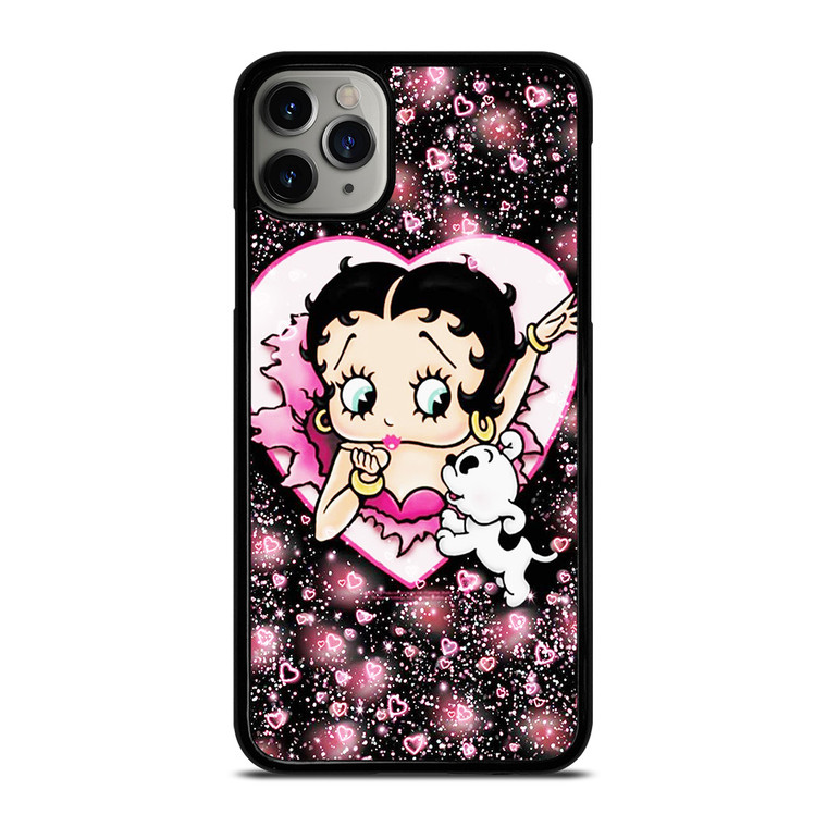 BETTY BOOP CARTOON LOVE 2 iPhone 11 Pro Max Case Cover