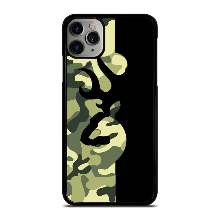 BROWNING LOGO CAMO BLACK iPhone 11 Pro Max Case Cover