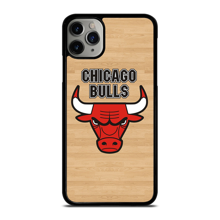 CHICAGO BULLS LOGO WOODEN iPhone 11 Pro Max Case Cover
