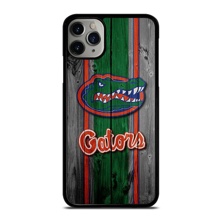 FLORIDA GATORS WOODEN ICON iPhone 11 Pro Max Case Cover