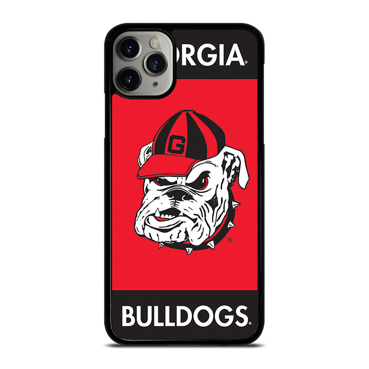 GEORGIA BULLDOGS UGA 3 iPhone 11 Pro Max Case Cover