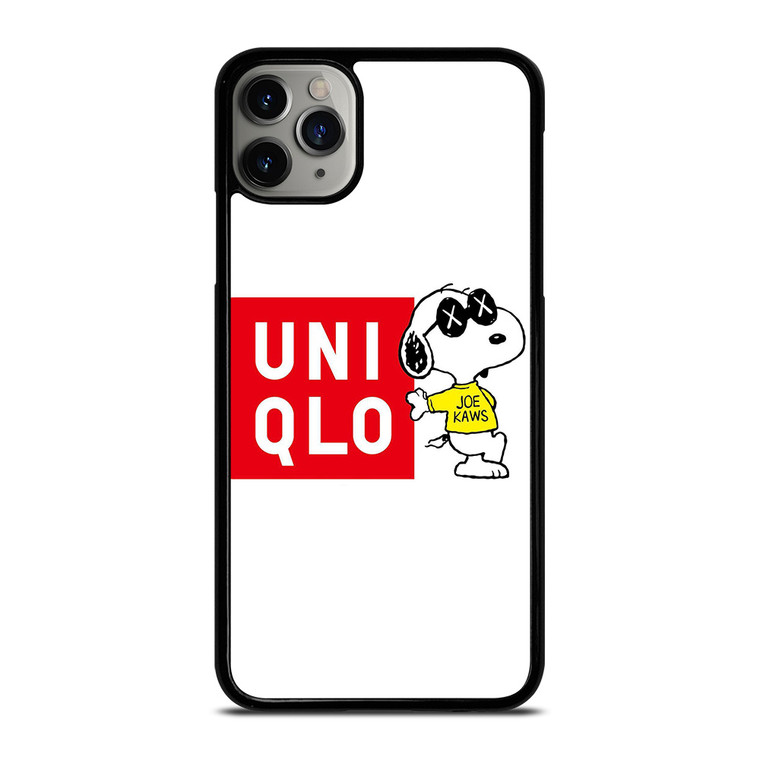 JOE KAWS UNIQLO LOGO iPhone 11 Pro Max Case Cover