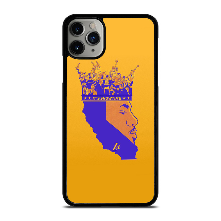 LEBRON JAMES LA LAKERS SHOW TIME iPhone 11 Pro Max Case Cover