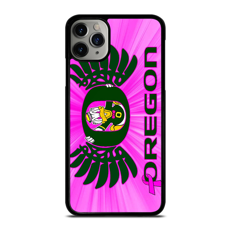 PINK GIRLS OREGON DUCKS iPhone 11 Pro Max Case Cover