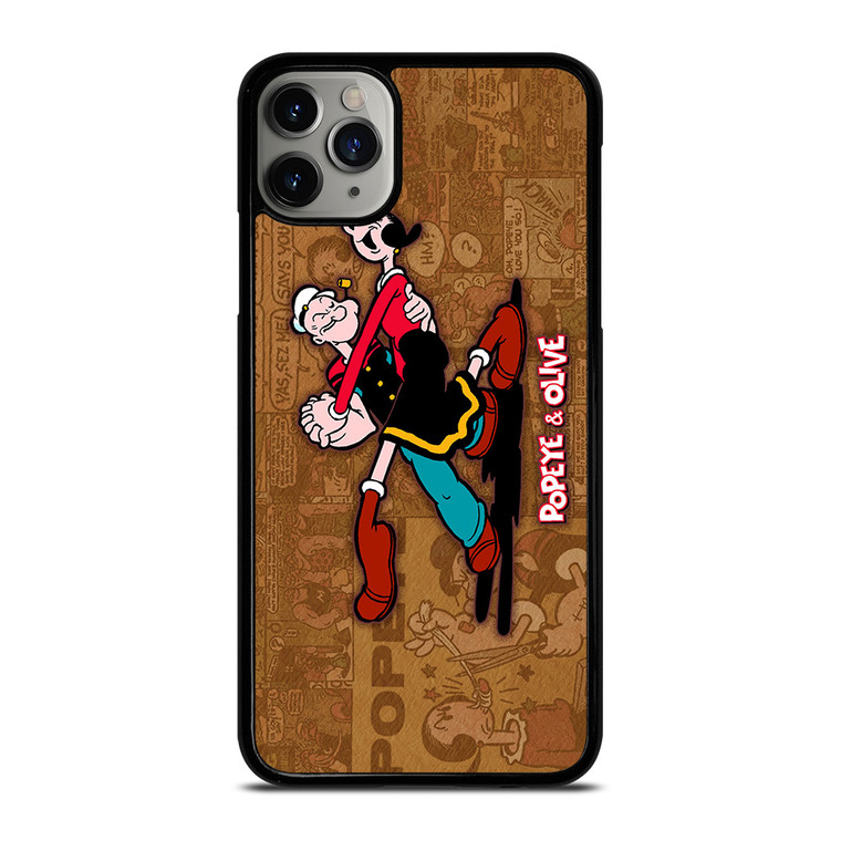 POPEYE AND OLIVE DANCE iPhone 11 Pro Max Case Cover