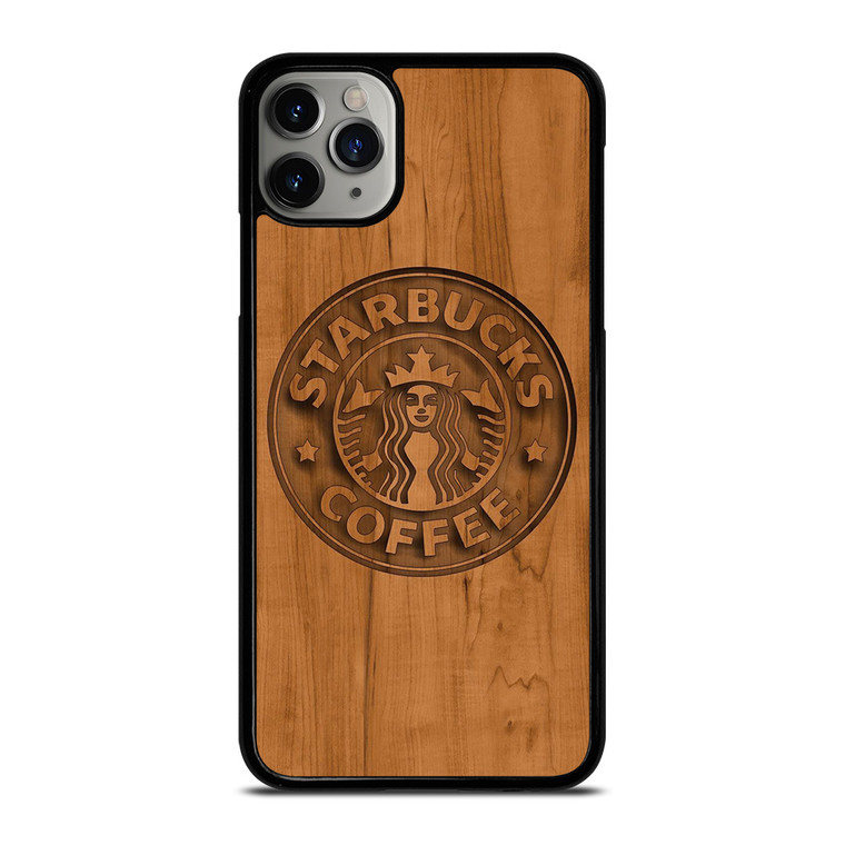 STARBUCKS COFFEE WOODEN LOGO iPhone 11 Pro Max Case Cover