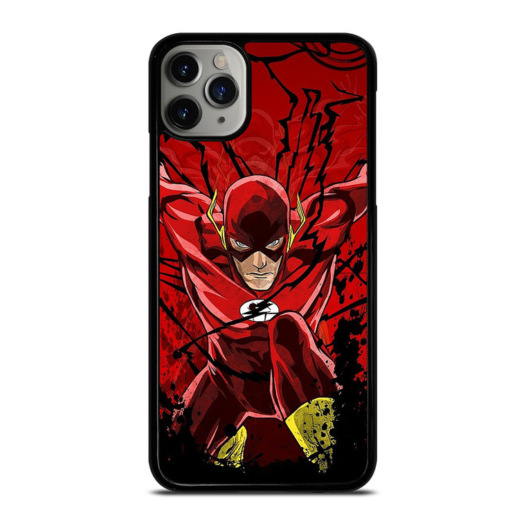 THE FLASH CARTOON DC COMIC iPhone 11 Pro Max Case Cover