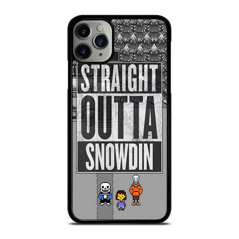 UNDERTALE STRAIGHT OUTTA SNOWDIN iPhone 11 Pro Max Case Cover