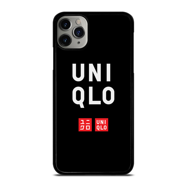 UNIQLO LOGO BLACK 2 iPhone 11 Pro Max Case Cover