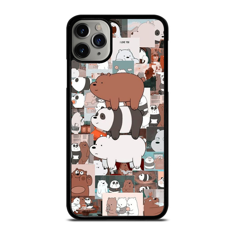WE BARE BEARS COLLAGE iPhone 11 Pro Max Case Cover