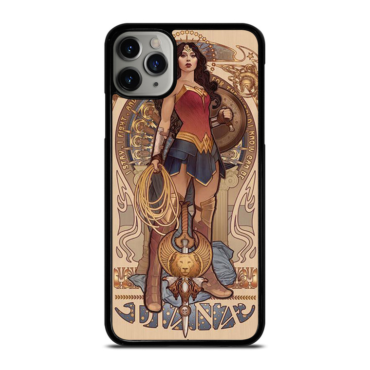 WONDER WOMAN DIANA ART iPhone 11 Pro Max Case Cover