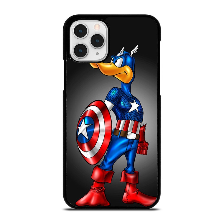 CAPTAIN AMERICA DAFFY DUCK iPhone 11 Pro Case Cover