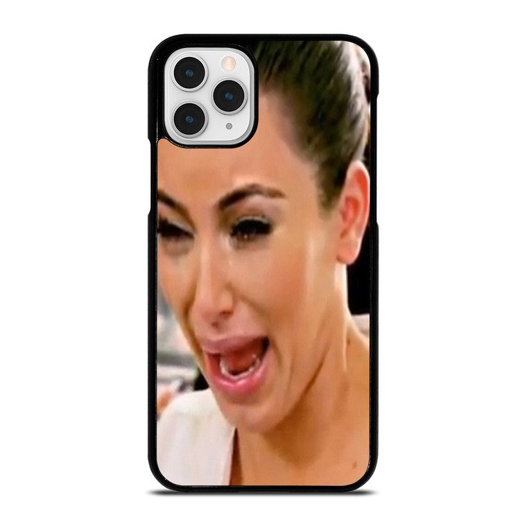 KIM KARDASHIAN UGLY CRYING FACE iPhone 11 Pro Case Cover