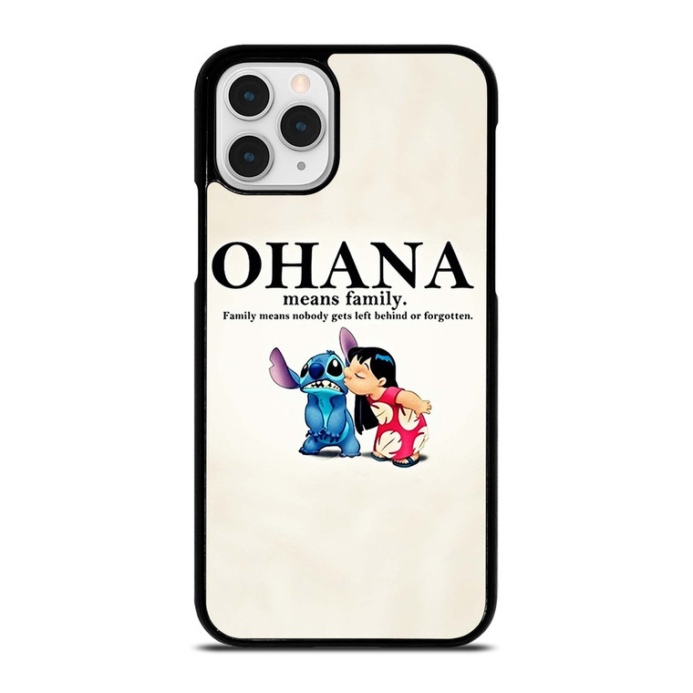 LILO AND STITCH OHANA FAMILY Disney iPhone 11 Pro Case Cover