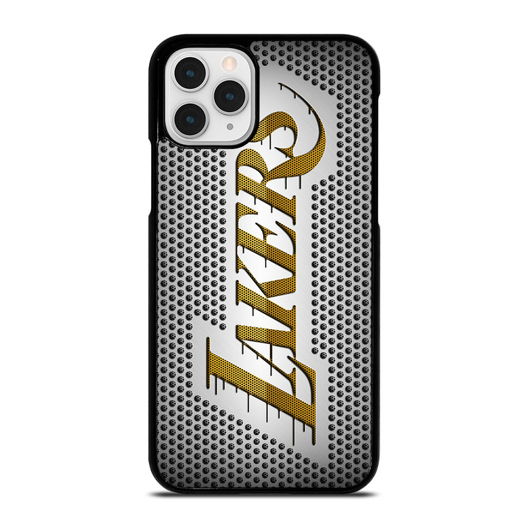 LOS ANGELES LAKERS METAL LOGO iPhone 11 Pro Case Cover