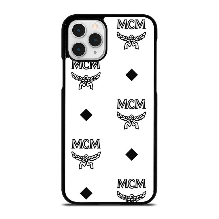 MCM WORLDWIDE LOGO WHITE iPhone 11 Pro Case Cover