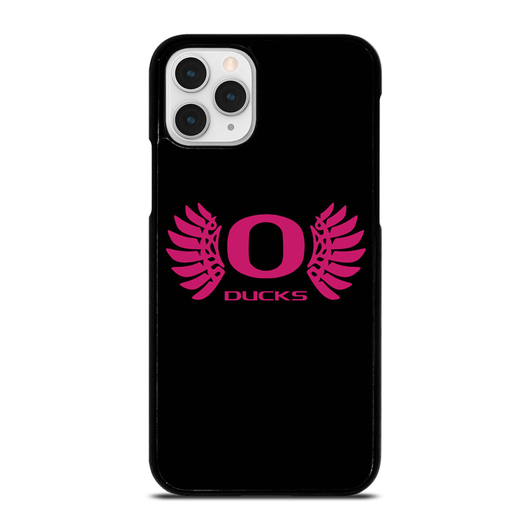 OREGON DUCKS PINK GIRL iPhone 11 Pro Case Cover