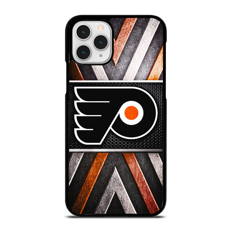 PHILADELPIA FLYERS METAL LOGO iPhone 11 Pro Case Cover